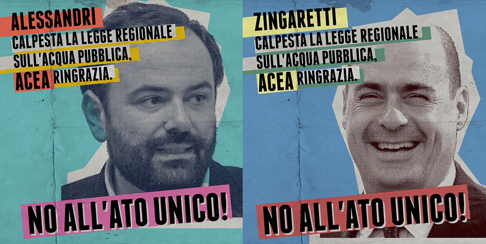 Il presidente della Regione Lazio, Nicola Zingaretti, e l'assessore regionale Mauro Alessandri
