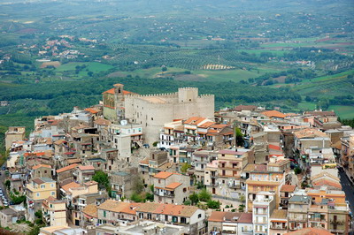 Veduta aerea del Centro Storico di Sant'Angelo Romano